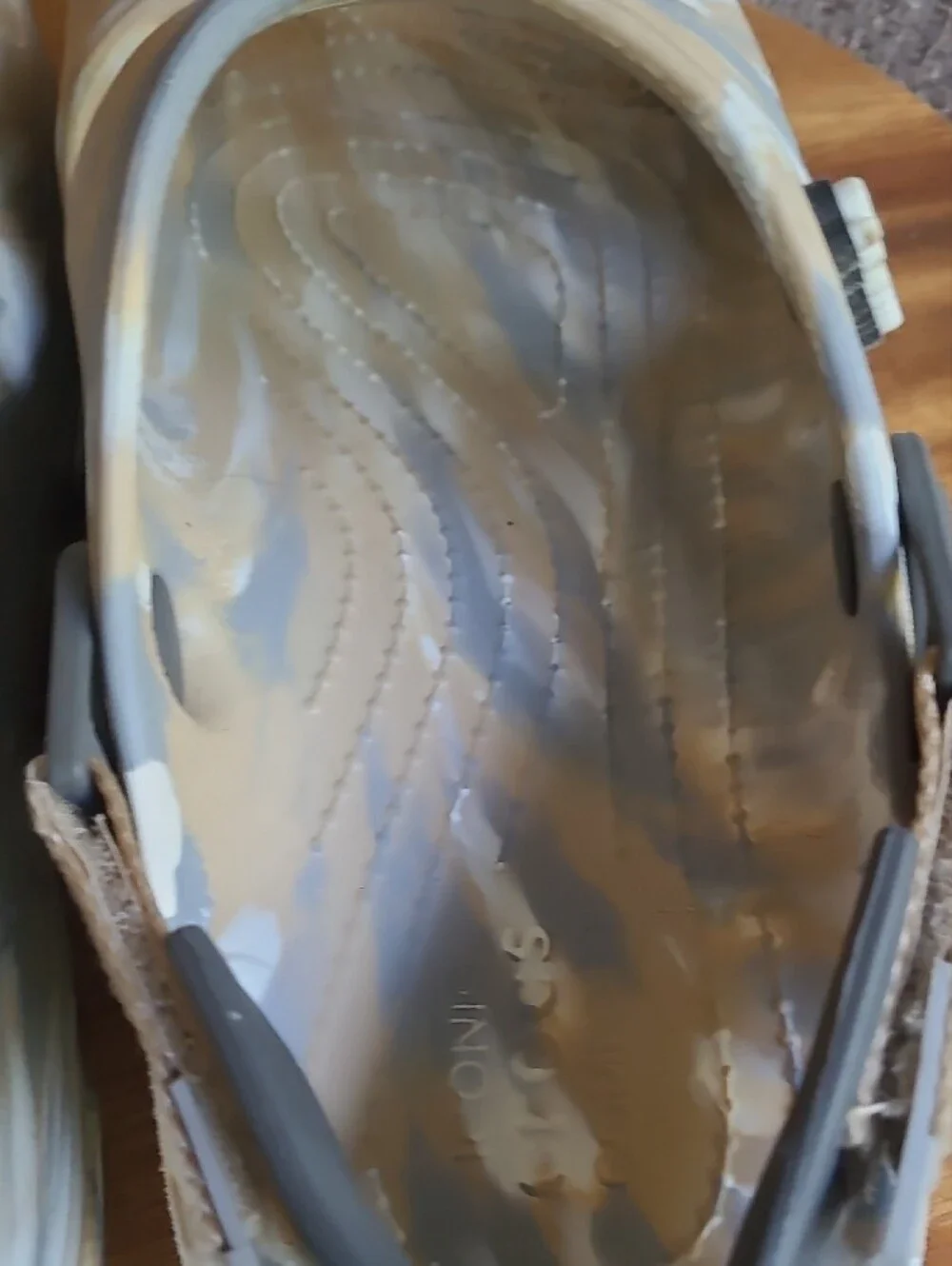 CROCS sandals tan